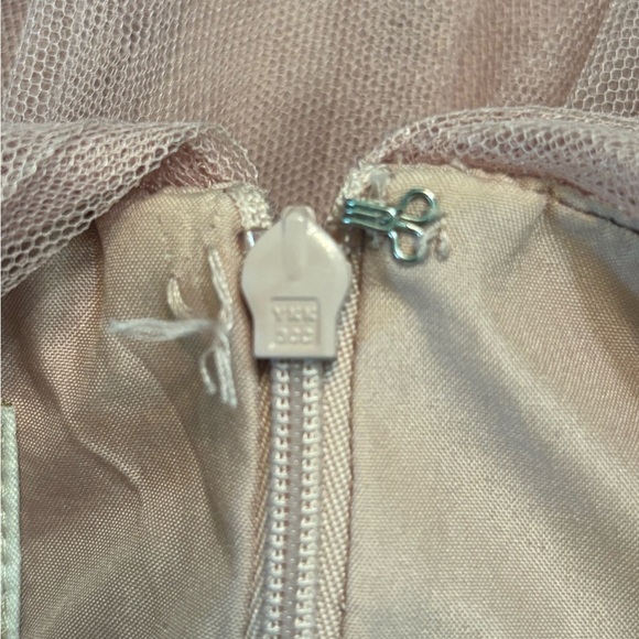 Jenny Yoo Tulle Dress, Whipped Apricot, Size 2 - Picture 9 of 16